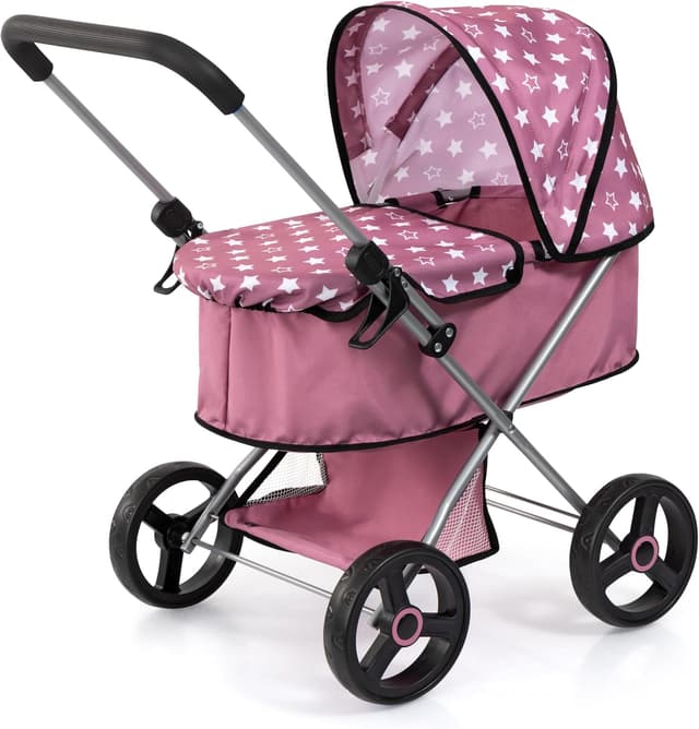 Detalle de Bayer Design 14976AA Carrozzina pieghevole per bambole con cestino integrato (fino a 46 cm)