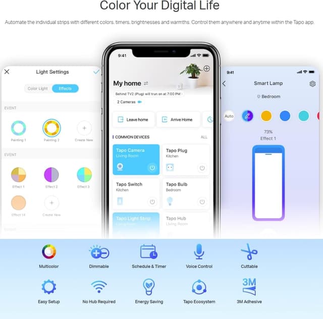 Detalle 2 de Tapo L900-10 10m LED strip light