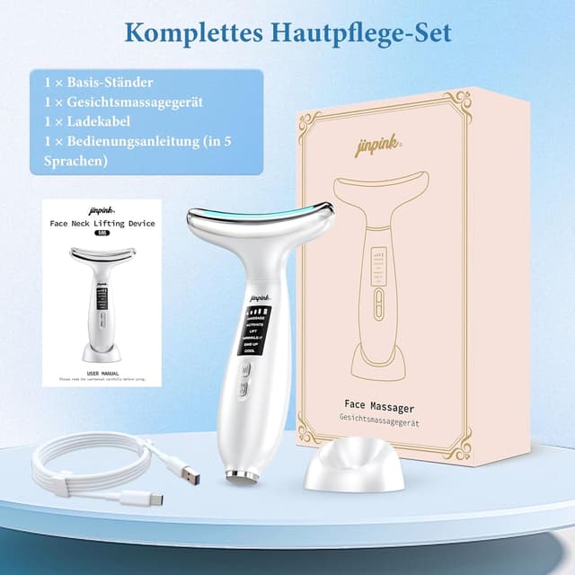 Thumbnail 6 de Gesichtsmassagegerät Gegen Falten EMS – 7LED