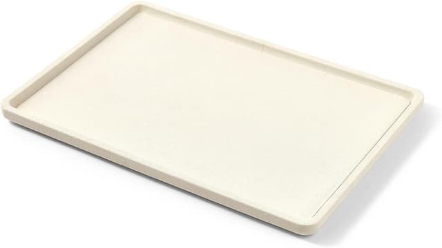 Thumbnail 4 de Papten Bandeja apilable para joyas de microfibra, beige, 35x24cm