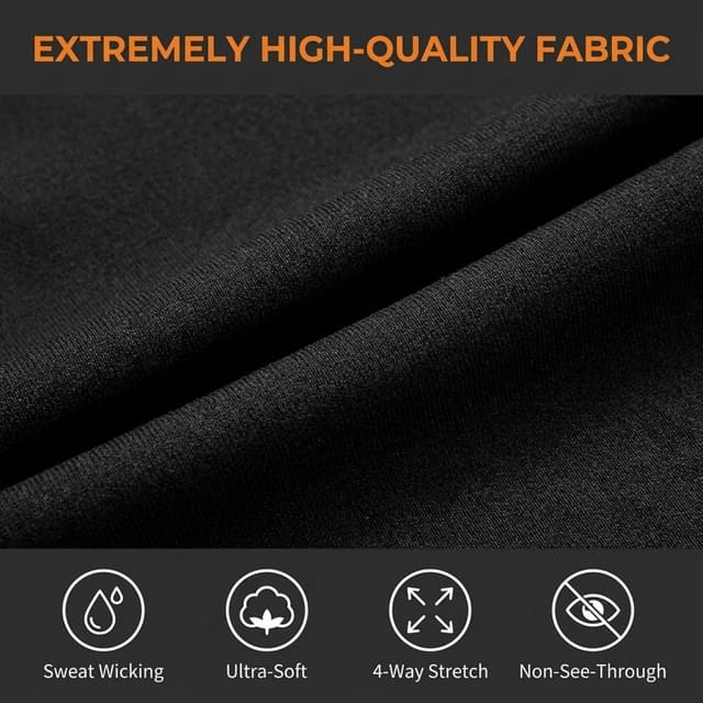 Detalle de CAMBIVO Ladies Stretch Bootleg Trousers – Bootcut Yoga Pants with Pockets and Elasticated Waist