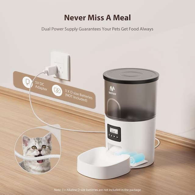Thumbnail 3 de IMIPAW Automatic Cat Feeder 3L