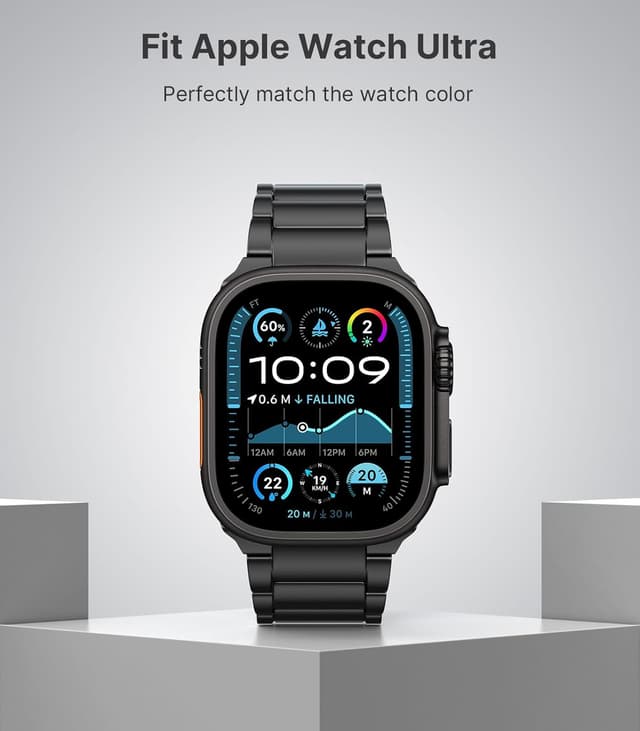 Detalle 2 de MoKo Titanium Strap for Apple Watch Ultra 3