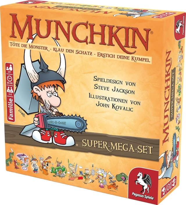 Thumbnail 3 de Munchkin Fantasy Super-Mega-Set 🎲