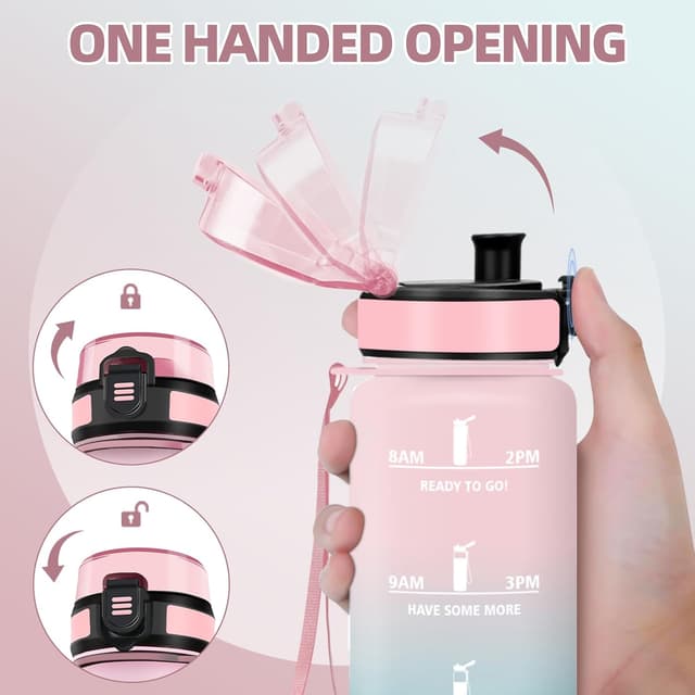 Thumbnail 2 de Mulbijeo Botella Agua 500ML a Prueba de Fugas