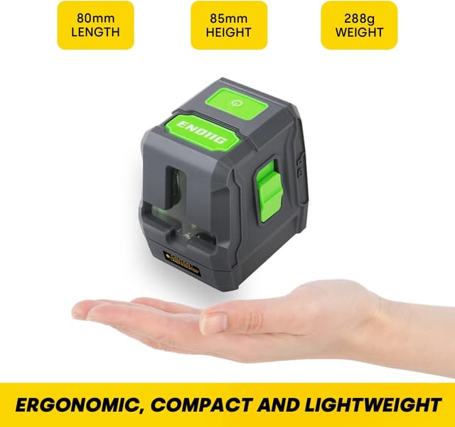 Thumbnail 3 de Enventor Laser Level 25m green cross-line laser