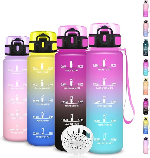 Imagen de Botella Infantil 500ml con Filtro y Tapa a Prueba de Fugas en OfertitasTOP