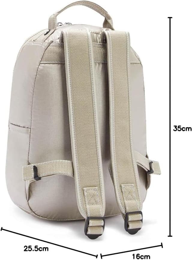Thumbnail 5 de Kipling Seoul S Mochila Pequeña, Brillo Metálico