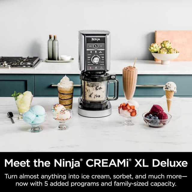Detalle de Ninja CREAMi Deluxe 11-in-1 ice cream maker