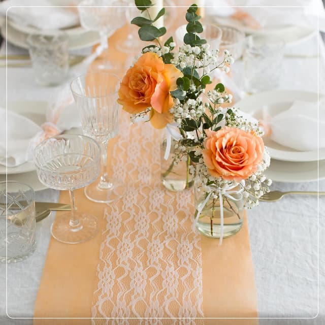 Thumbnail 6 de 100%Mosel Chemin de table 30 cm x 25 m 🍽