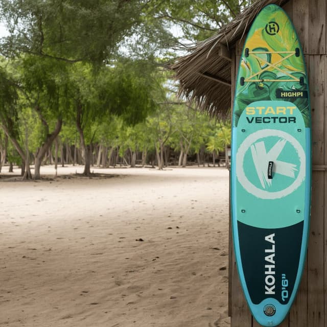 Detalle de Kohala Start Vector Green: tabla de paddle surf hinchable 10,6' All-Round
