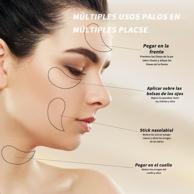 Detalle de Parches de colágeno 60 PCS para ojeras