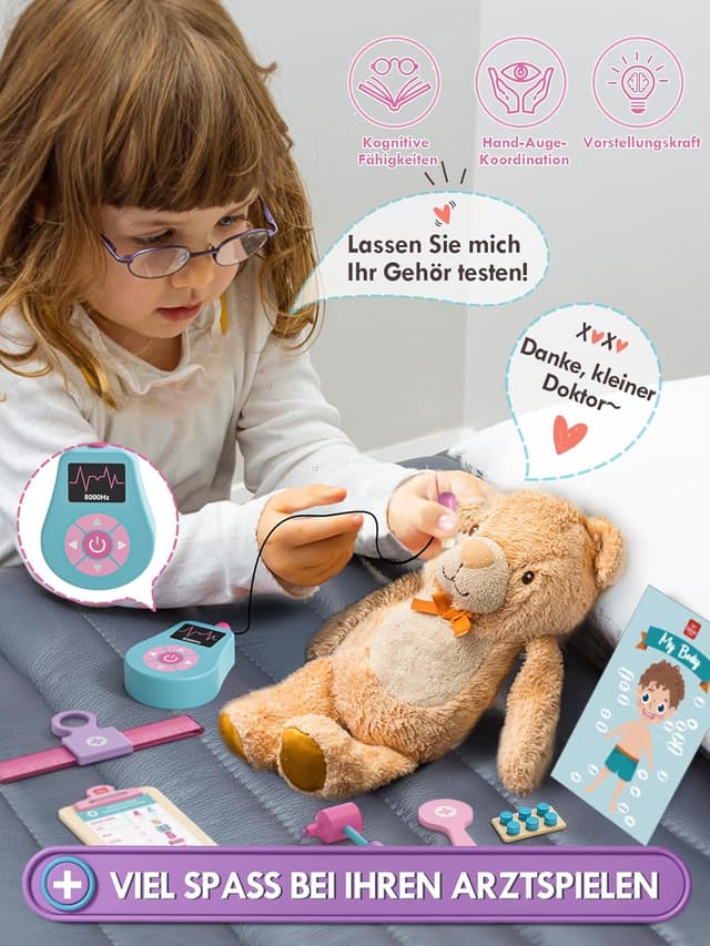 Detalle 2 de Lehoo Castle Arztkoffer Kinder ab 3 Jahren