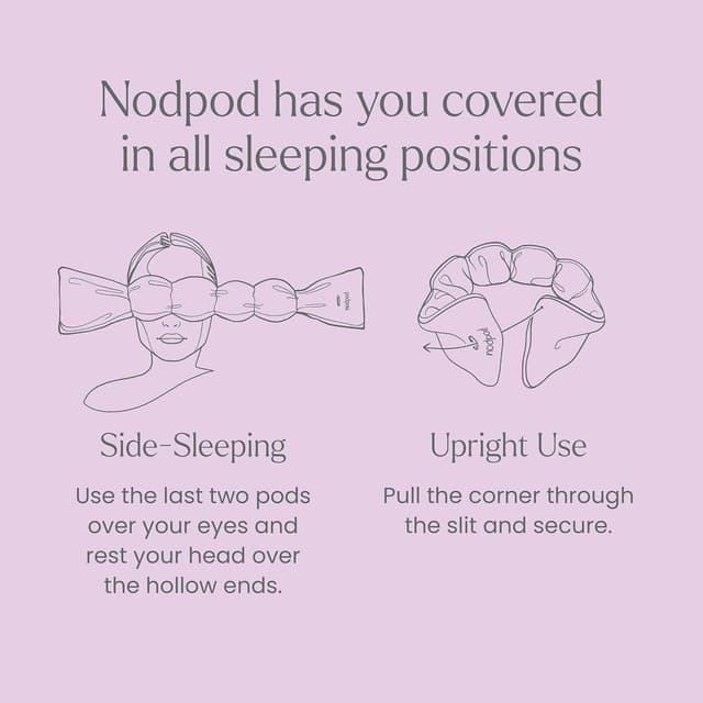 Detalle 1 de Nodpod Gentle Pressure Sleep Mask for sleep