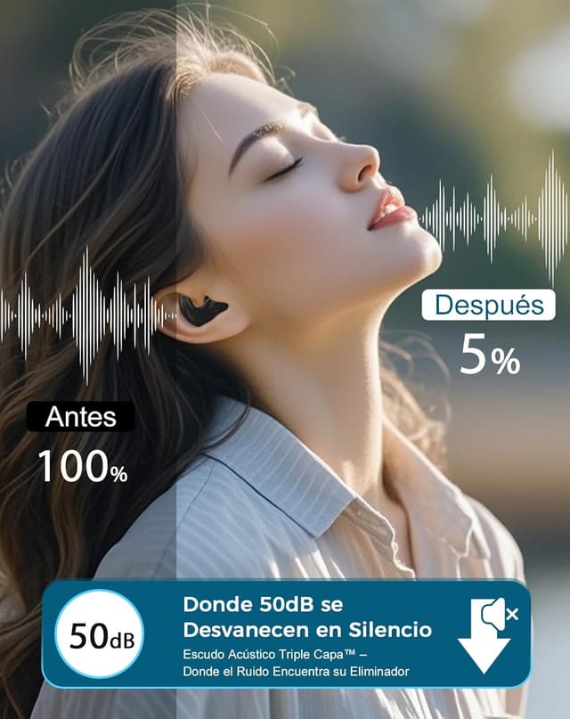 Thumbnail 2 de Tapones Oídos NoiseBlocker para Dormir, Natación y Deporte 🦻