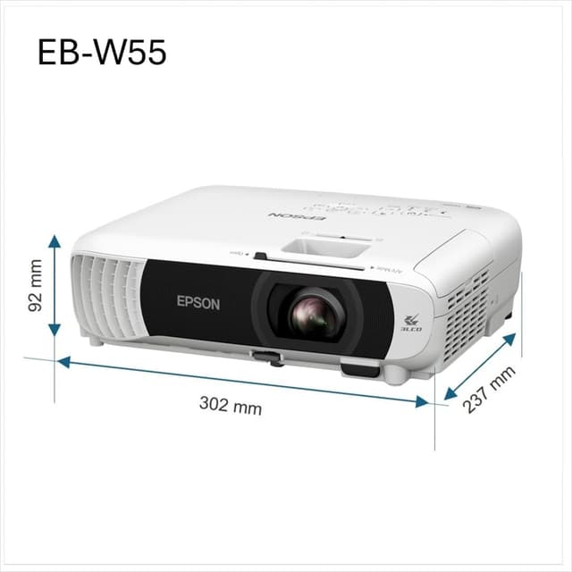 Thumbnail 4 de Epson EB-W55 WXGA Projector with 4000 ANSI Lumens
