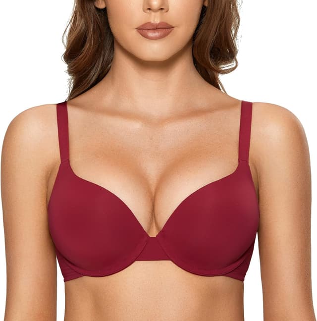 Thumbnail 6 de DOBREVA Damen Push-up Bügel-BH Soft T-Shirt mit Licht Gepolstertem Komfort