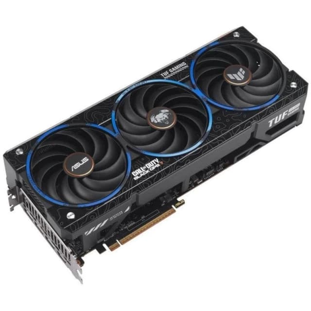 Detalle de Asus Radeon RX 9070 XT OC 16GB GDDR6 Edición Call of Duty