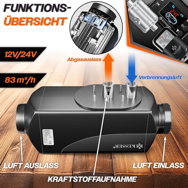 Thumbnail 5 de KESSER Standheizung 8 kW