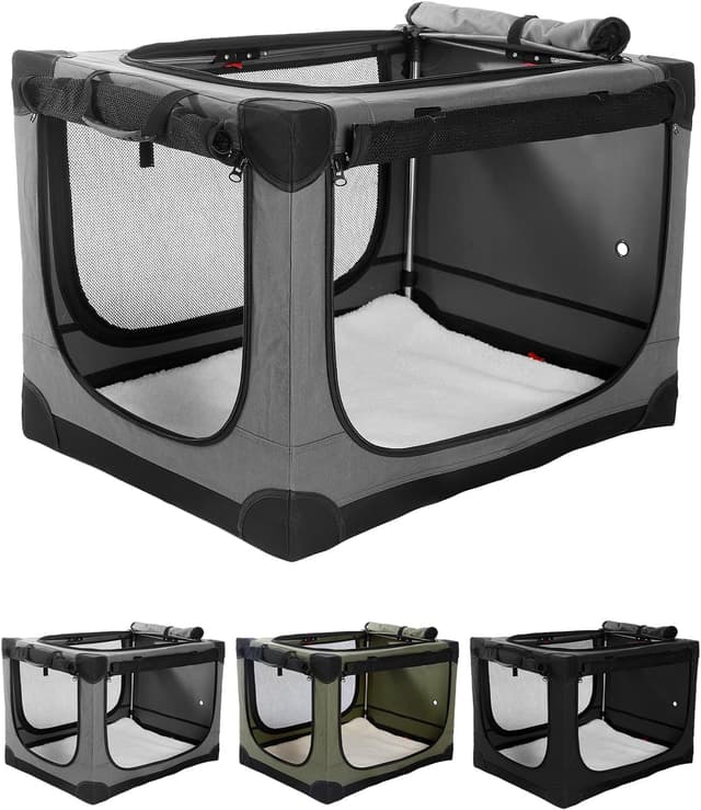 Detalle de derimkcoa travel dog crate 27kg soft kennel