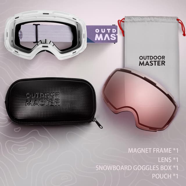 Thumbnail 4 de OutdoorMaster Ski Goggles PRO, UV400 protection