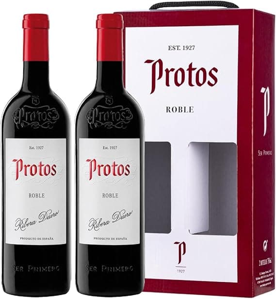 Imagen de Protos Roble Tempranillo - Estuche Vino Tinto 🍷 (2 botellas) en OfertitasTOP