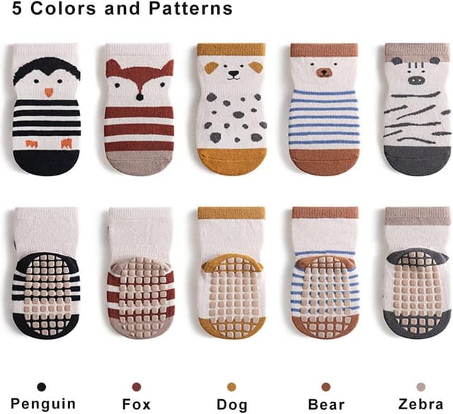 Detalle de Exemaba Grip Baby Socks 5 pairs