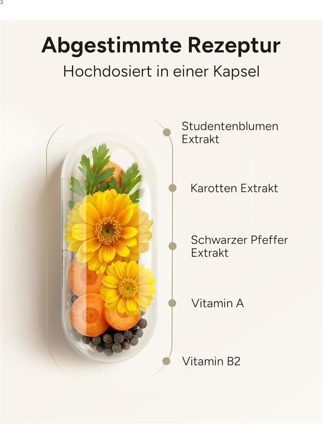 Detalle 2 de Lutein Zeaxanthin Kapseln 44 mg đ