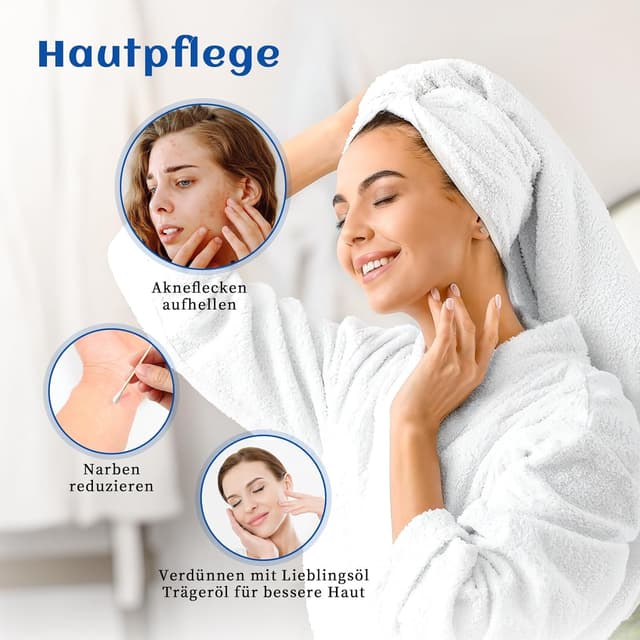 Detalle de HIQILI Teebaumöl 100 ml für Pflege