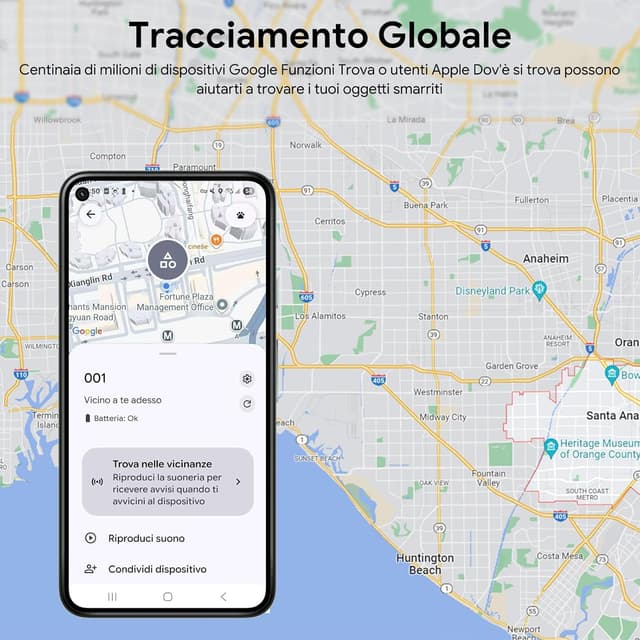Thumbnail 6 de VOCOlinc Air Card Tag (2 pezzi) tracker Bluetooth ricaricabile per portafoglio, bagagli e zaini