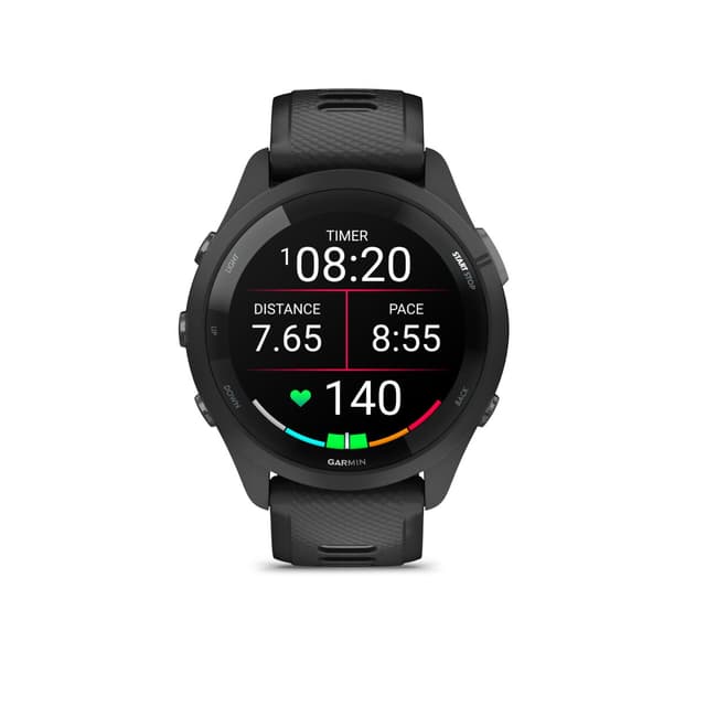 Detalle de Garmin Forerunner 265 reloj running AMOLED