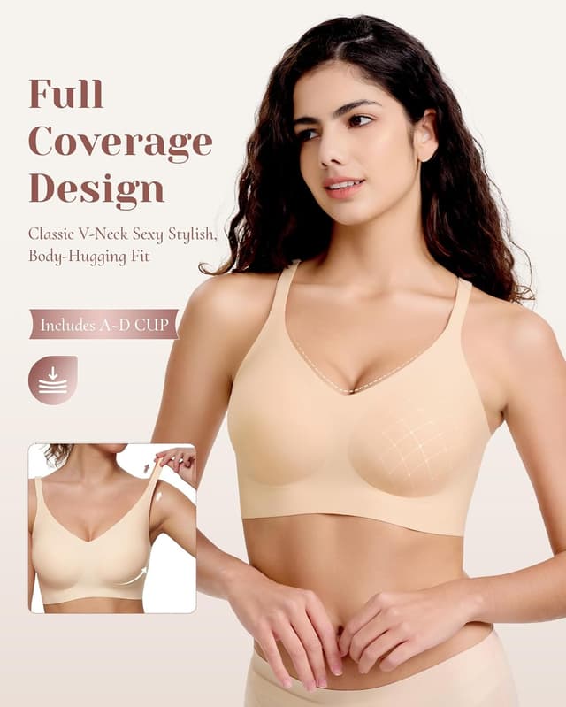 Thumbnail 5 de Quttlzze Wireless Seamless Bralette 3-pack