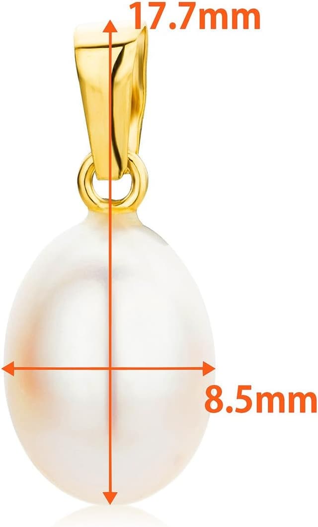 Thumbnail 1 de Orovi Pendente Perla Naturale 0,33 g 💎