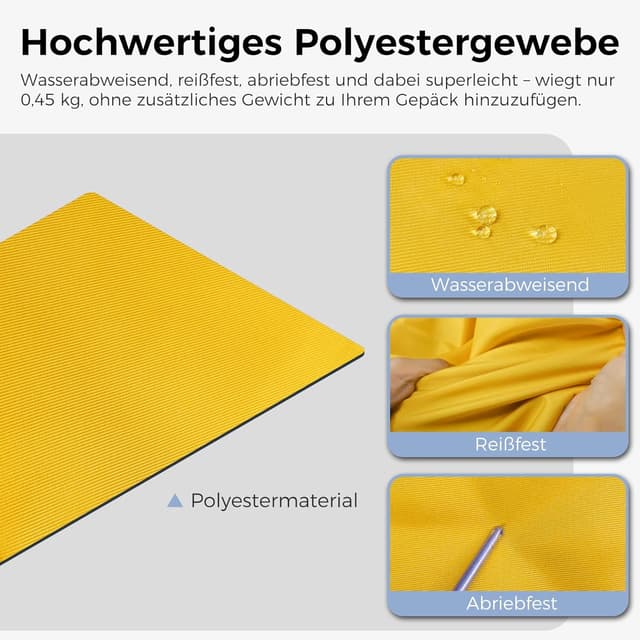 Thumbnail 6 de Fmeida Reisetasche Groß 65L Gelb