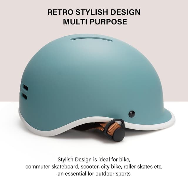 Detalle 2 de Ckorison Bike Helmet for Adult Men and Women, Bicycle Helmet for Commuting Road Biking Skating with Adjustable Dial Size 56-61cm
Ckorison Bike Helmet for Adult Men and Women, Bi…