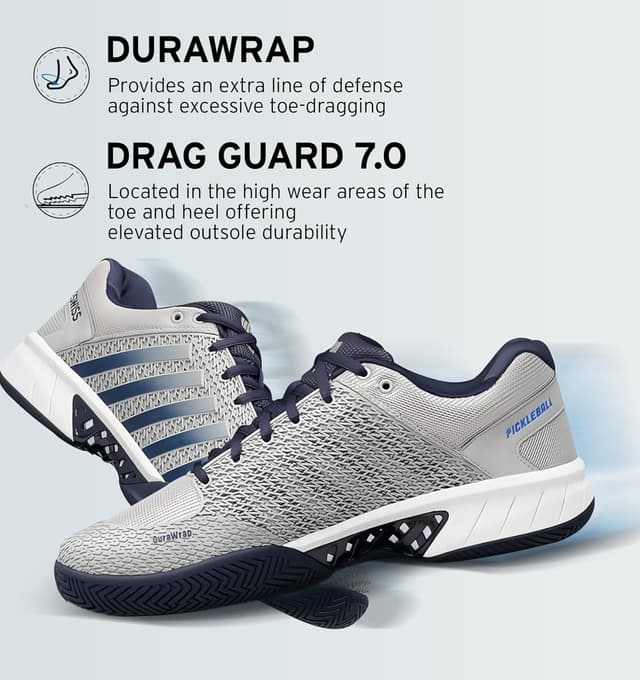 Thumbnail 2 de K-Swiss Men's Express Light Pickleball Shoe for Stability and Toe Protection