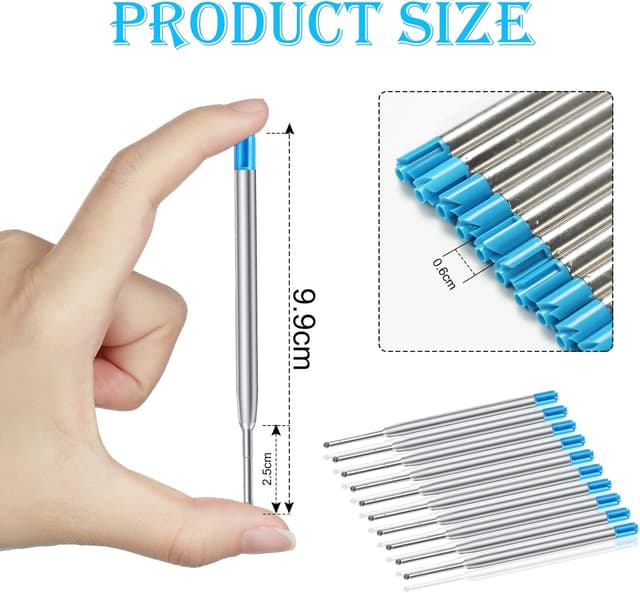 Detalle 2 de OFFCUP Recharges stylo bille 20 pcs 1,0 mm đź–Š