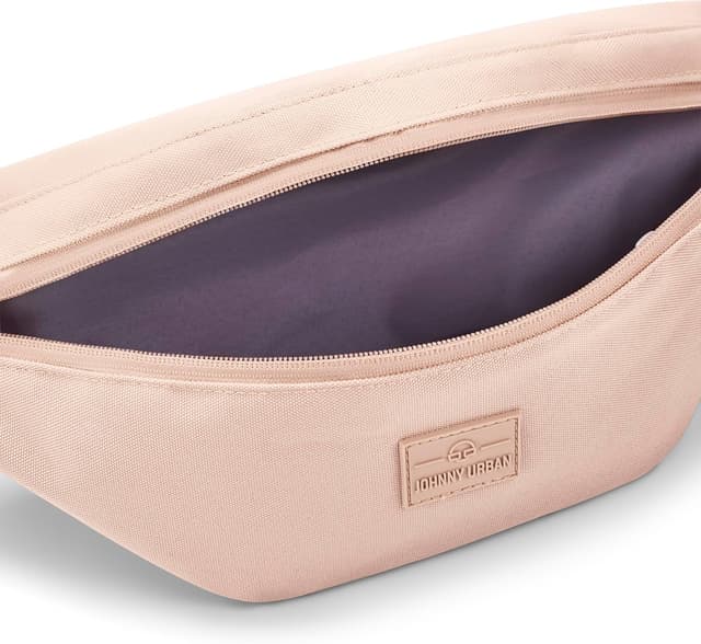 Detalle de Johnny Urban Marsupio Erik Large idrorepellente unisex rosa (uomo e donna) con 3 tasche