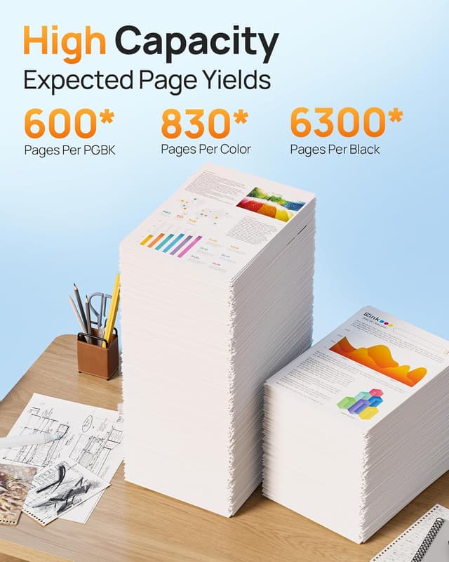 Detalle de E-Z Ink TR8620a ink cartridge 5-pack 🖨