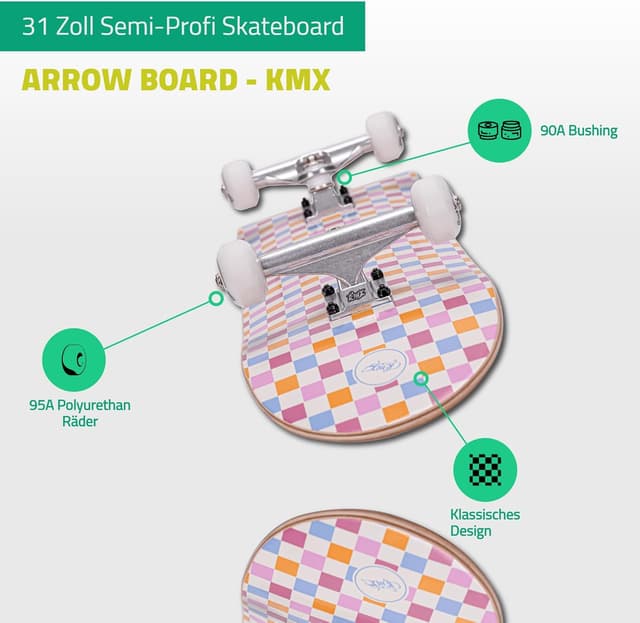 Thumbnail 3 de Arrow Board 31 Zoll Skateboard KMX Serie