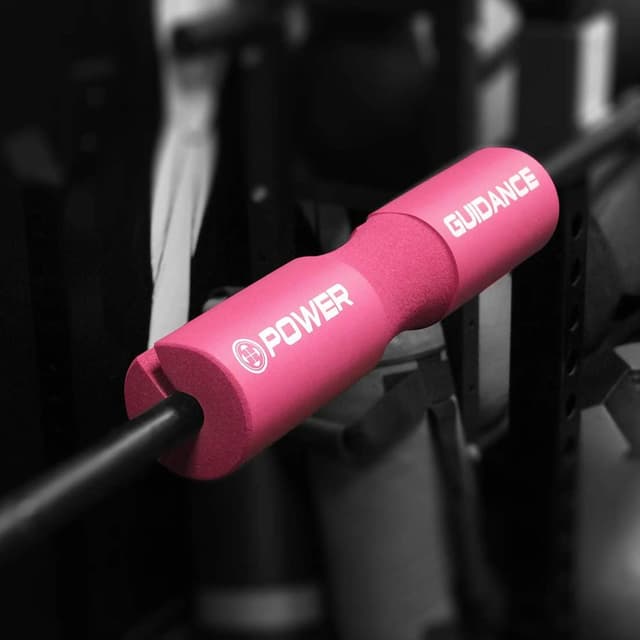 Detalle de POWER GUIDANCE Langhantel Polster für Kniebeugen & Hip Thrusts – Barbell Squat Pad für 50-mm Olympic Bars, viele Farben
