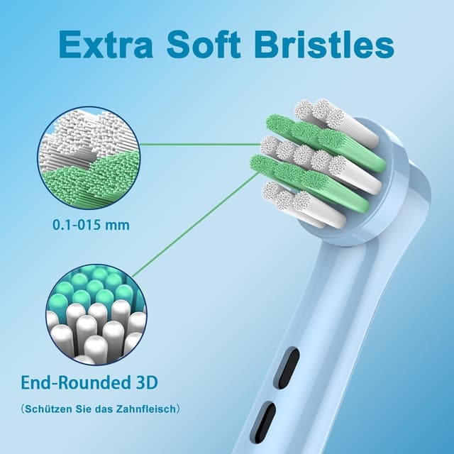 Detalle 1 de OddeKey Kids Toothbrush Heads 8 pack 🪥