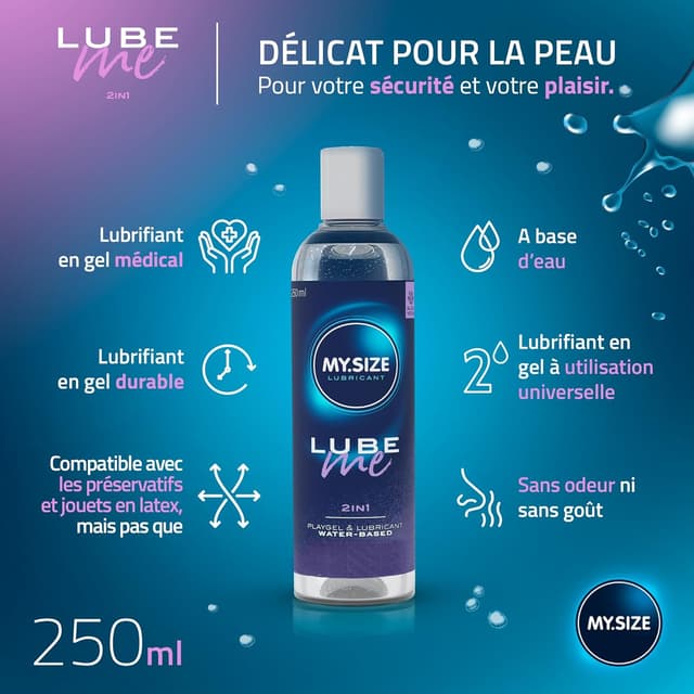 Thumbnail 2 de MY.SIZE Lube Me Premium lubrifiant 250 ml