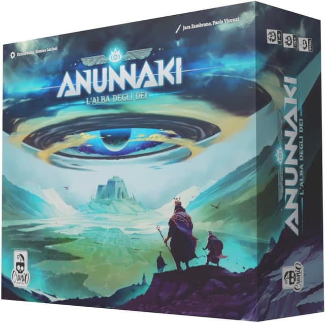 Detalle de Cranio Creations Anunnaki: L’Alba degli Dei (edizione italiana) gioco 4X 1-4 giocatori