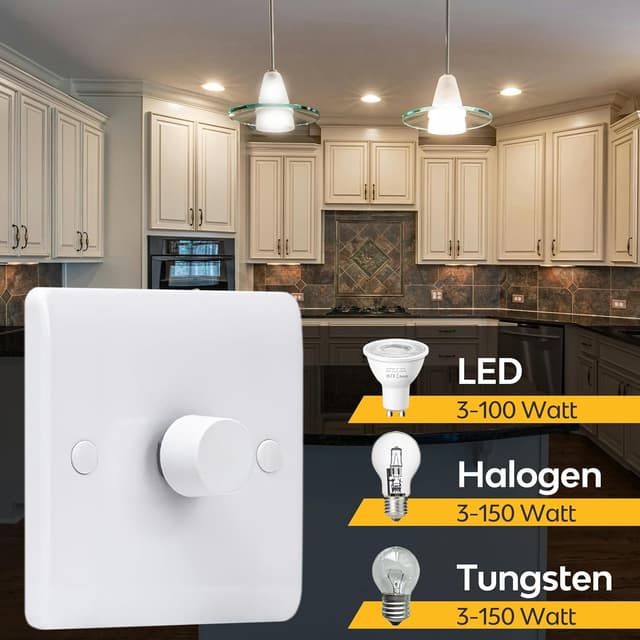 Thumbnail 6 de Universal LED dimmer switch 1 gang 3-150W