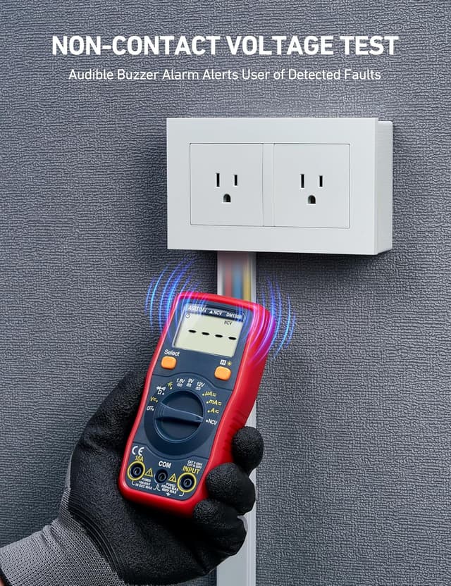 Thumbnail 4 de AstroAI 130B multímetro digital 4000 cuentas