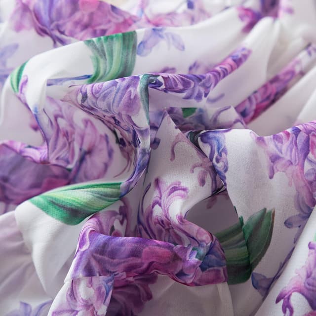 Detalle de Girls floral off-shoulder dress, 1-6 years