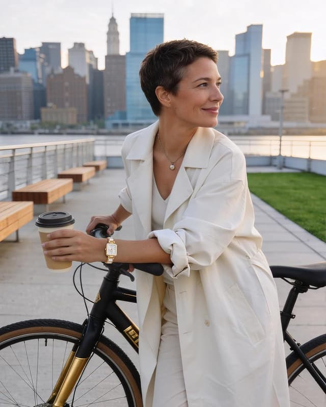 Detalle de CIVO Armbanduhr Damen Rechteckig 28,5×24 mm