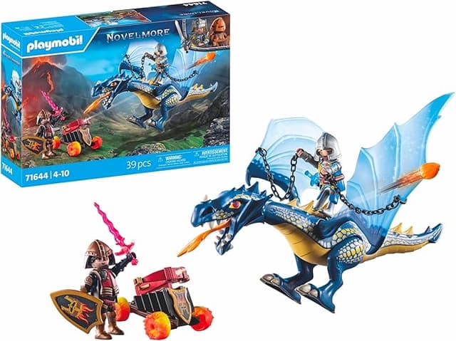 Imagen de PLAYMOBIL Novelmore 71644 Dragón de Combate 🐉 Juguete de acción para niños en OfertitasTOP