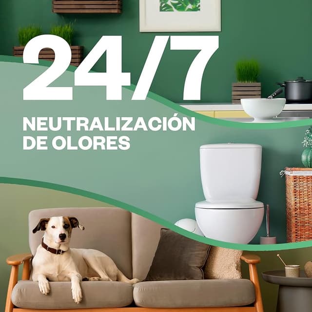 Detalle 1 de Air Wick Active Fresh Spray Automático Sin Aerosol 🕒 Pack 3